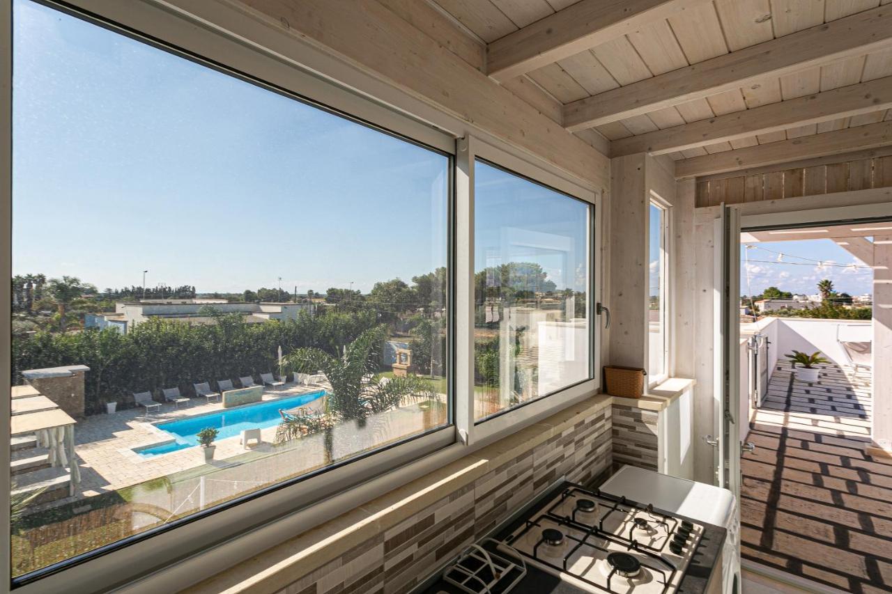 Resort Almaredamarra Con Piscina E Idromassaggio Sul Mare Torre San Giovanni Ugento Exteriér fotografie